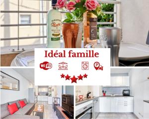 Appartements Ideal famille - Terrasse, clim et parking prive : Appartement 1 Chambre