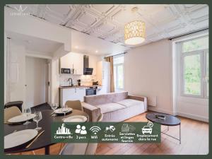 Appartements Hotel Lefort - Le Cocon Harmonieux : photos des chambres