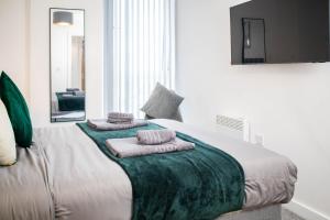 Central Manchester Modern Skyline