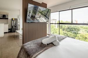 Elegante apartamento nuevo en Pereira con vistas a la montaña