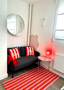 Appartements Biscuit Rose - Studio moderne en Centre ville de Reims : photos des chambres