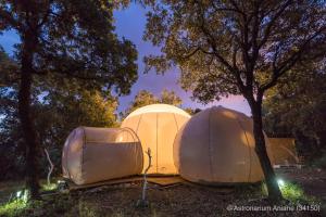 Hébergement insolite en bulle et spa