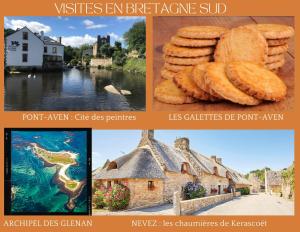 Maisons de vacances Gite Deit Ba n Ty - Calme et Nature : photos des chambres