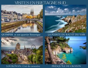 Maisons de vacances Gite Deit Ba n Ty - Calme et Nature : photos des chambres
