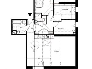 Appartements Appartement 4 pieces a Valmorel avec parking, non-fumeur, 6 pers. - FR-1-291-1029 : photos des chambres