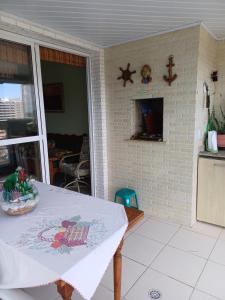 Apto no centro, vista mar, ar condicionado