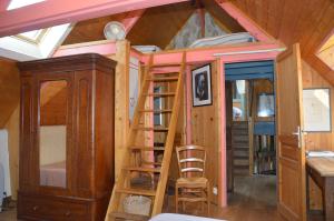 Maisons d'hotes La Grange de Coatelan : Chambre Double Rose