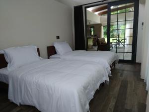 名護許田IC近く庭に猫がいる静かな一棟貸しヴィラ esseuna