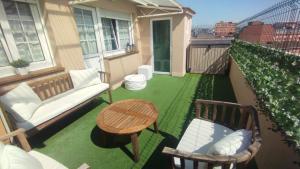 Ático 4 personas con terraza y vistas