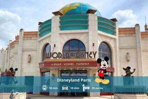 Appartements Le Petit Bussy, 4 pers Disneyland Paris 10min : photos des chambres