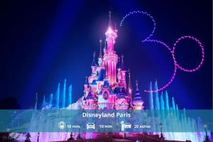Appartements Le Petit Bussy, 4 pers Disneyland Paris 10min : photos des chambres
