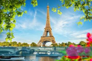 Appartements Le Makatea, 4 pers, 10 min to Disneyland Paris : photos des chambres