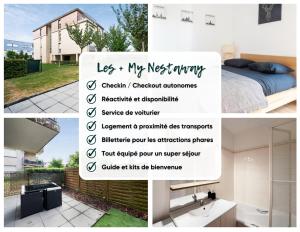 Appartements Les Paves de Prague - Appartement pour 4 a 10 minutes de Disneyland Paris : photos des chambres