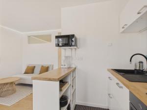 Appart pour 2 avec balcon en bord de mer