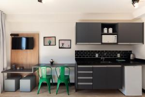 Flat com academia proximo a estacao da Luz