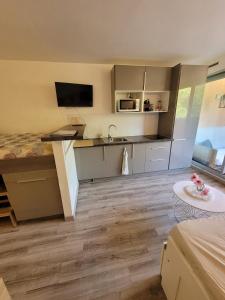 Appartements Studio Bord de Mer Residence Piscine - Les Sablettes : photos des chambres