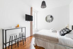 Studio refait a neuf proche Metro - Paris 19 - 2P