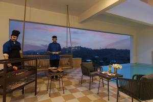 SaffronStays Aurum Villa, Moringa Valley - 3BR hilltop villa with Aravalli views, bonfire & trails near Lake Pichola