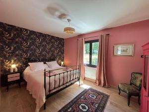 Maisons de vacances SAS Loudenne Gouache, Ecottage Walter dans le parc de Loudenne : photos des chambres