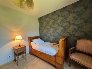 Maisons de vacances SAS Loudenne Gouache, Ecottage Walter dans le parc de Loudenne : photos des chambres