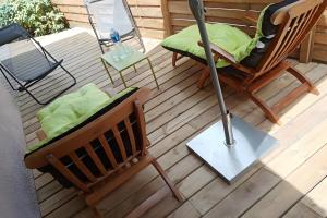 Maisons de vacances Maison, Piscine sous les pins : photos des chambres