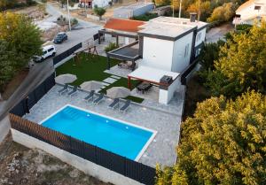 LUX VILLA DUJAM with a swimming pool near Zadar
