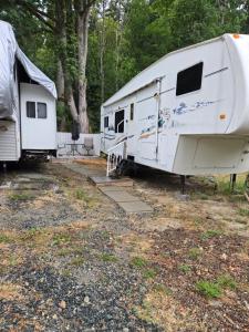 Comfortable RV in a farm