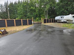 Comfortable RV in a farm