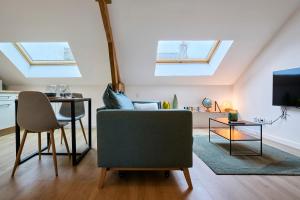 Appartements Le Boulonnais - Les Demeures d-Adrien : photos des chambres