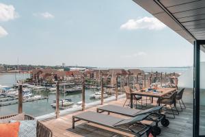 Deluxe Suite room in Southampton Harbour Hotel & Spa
