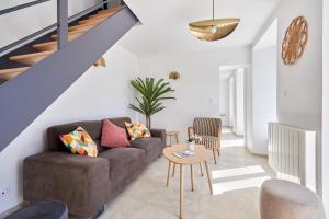 Maisons de vacances La Rose des Vents - Moderne - Proche Bayeux : photos des chambres