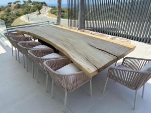 Villa with a private pool and spa