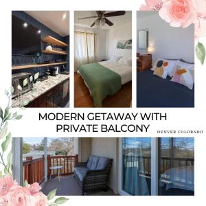 Modern Getaway with Private Balcony