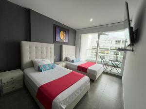 Morros Cartagena junto al Hotel las Américas Edificio Spiaggia salida a playa