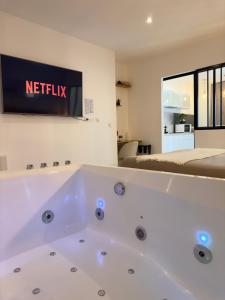 Appartements Le Nid de la Chouette - Gare & Cite by Apparts Spa Dijon : photos des chambres