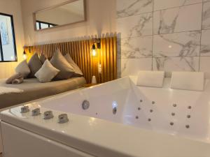 Appartements Le Nid de la Chouette - Gare & Cite by Apparts Spa Dijon : photos des chambres