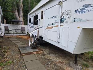 Comfortable RV in a farm