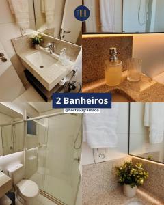 Apto de luxo com lareira em Canela SelfChekIn