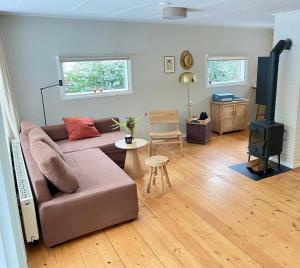 Charming forest house with fairytale forest garden