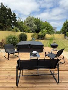 Maisons de vacances Maison Ka-za, jacuzzi meuble tourisme 3 etoiles : photos des chambres