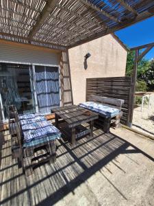 Maisons de vacances Family villa in Salles-d-Aude : photos des chambres