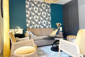 Appartements Double Terrasses - 50m Plage - Parking : photos des chambres