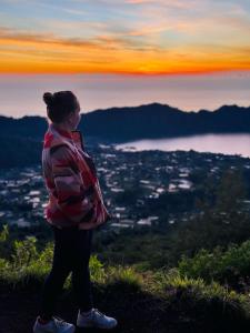 Camping di gunung batur, dan sarapan