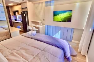 Belo Apartamento no Batel Com Ar condicionado QF