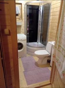 Mała Chatka w Dolinie Niedźwiadka - Drewniany Biały Domek