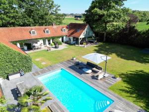 A charming holiday home with a swimming pool