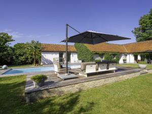 A charming holiday home with a swimming pool