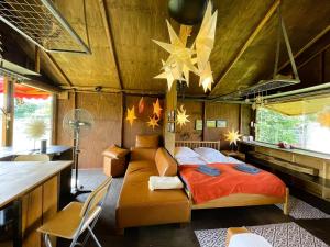 Sternehäuschen bei den Heidschnucken!