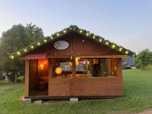 Sternehäuschen bei den Heidschnucken!