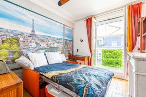 Appartements Auteuil Gericault - Appt haussmannien climatise : photos des chambres